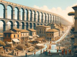 Aqueducts and baths in Ancient Rome