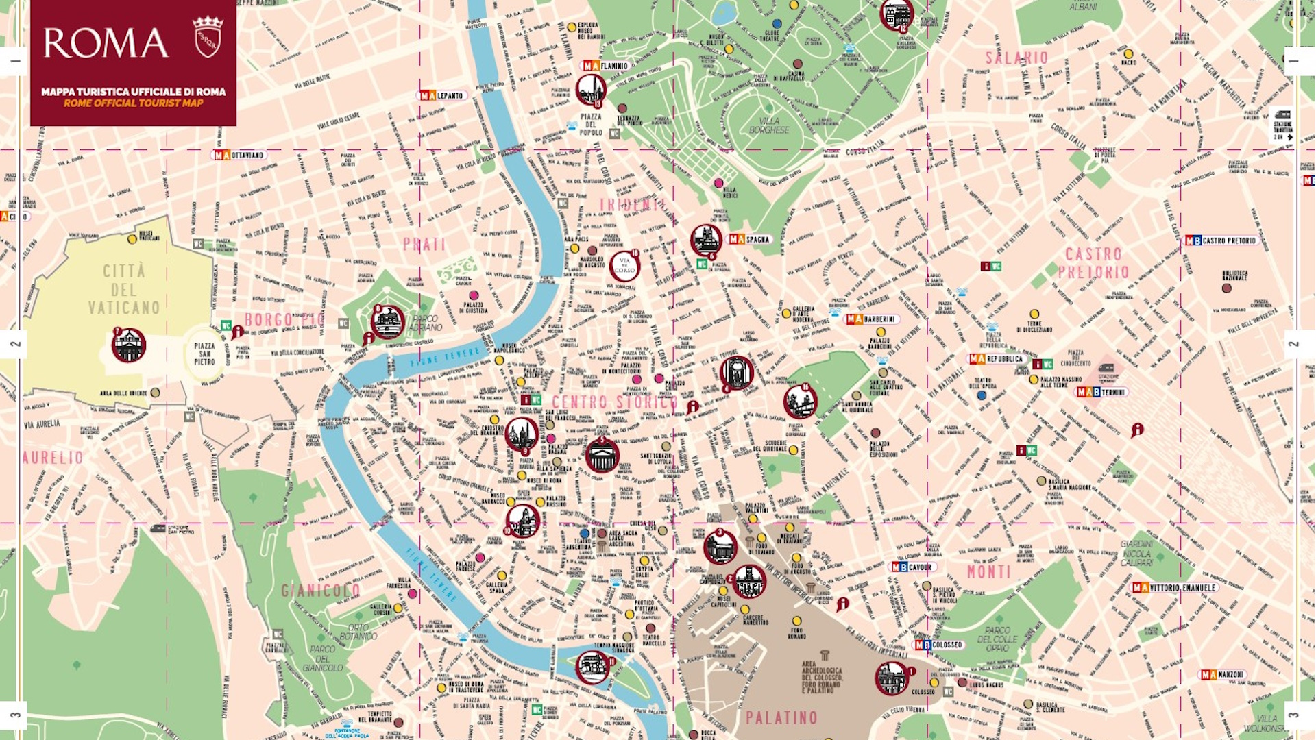 rome map